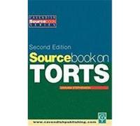Sourcebook On Tort Law Graham Stephenson (Auteur)