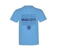 SourceLab Limited Manchester City T-Shirt pour Adulte Bleu Ciel, m