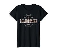 Sources Chaudes de Lave en Idaho | Sources Chaudes de Lave ID Modern T-Shirt Graphique avec Valeur