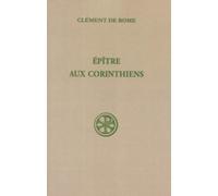 Sources Chrétiennes, numero167 bis : Epître aux Corinthiens