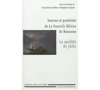 Sources et posterites de la nouvelle heloise de roussea