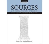 Sources for the History of Western Civilization Volume I Inconnu (Auteur)