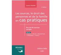 Sources, le droit des personnes et de la famille en cas pratiques