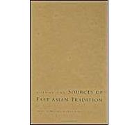 Sources Of East Asian Tradition: The Modern Period