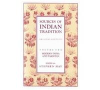 Sources of Indian Tradition, Introduction to Oriental Civilizations