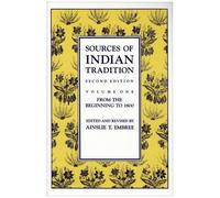 Sources Of Indian Tradition: V. 1