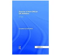 Sources Of Non-Official Uk Statistics