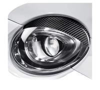 sourcil de phare Autocollant En Fibre De Carbone Véritable Pour Phares Et Sourcils, Protection Pour Fiat Pour 500 Et Pour Abarth 595 (2016-2023) sourcil de Phare Avant