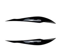 sourcil de Phare Avant Pour BMW 3 Série F30 F31 318i 320i Auto Phare Lampe Sourcils Couverture Paupières Couvercles ABS 2012-2015 2016 2017 2018 Phare Sourcil(Gloss Black)