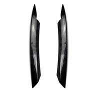 sourcil de Phare Avant Pour VW pour Passat B7 2010 2011 2012 2013 2014 phares avant de voiture sourcils paupières revêtement d'habillage Phare Sourcil(Carbon Fiber Look)
