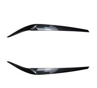 Sourcil Phare Voiture Pour BMW série 5 G30 G31 G38 F90 M5 525I 530I 540I 2017-2021 Auto ABS sourcils phare paupière sourcil garniture paupière sourcil Phare (Couleur : Carbon Fiber)