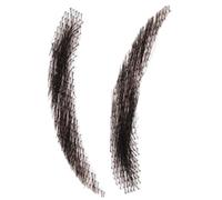 Sourcils artificiels en dentelle - Cheveux faits à la main | Extensions de sourcils réutilisables noires, autocollants de transfert de style arc, autocollants pour femmes, maquillage, maison, beauté