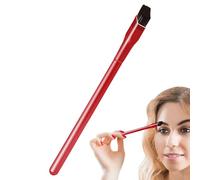 Sourcils - Brosse à sourcils carrés, définition professionnelle des sourcils avec poils synthétiques | Accessoire de maquillage portable élégant, pochoir et brosse à sourcils, kit de formation