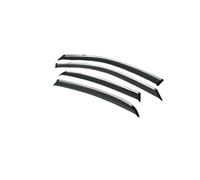 Sourcils de fenêtre de voiture Compatible Pour Honda CRV CR-V 2007-202 Déflecteur de fenêtre pare-pluie garniture de moulage en acier inoxydable(2012-2016)