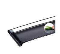 Sourcils de fenêtre de voiture Compatible Pour Toyota Corolla Cross 2022-2024, couvercles d'aération, garnitures, auvents, abris, protection, déflecteur de pluie et de soleil(Steel acrylic)