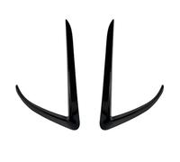 Sourcils de Phare Avant pour Tesla Model 3 Y 2017 2018 2019 2020 2021 2022, Garniture de Lame Avant de Voiture en ABS, Autocollant de Couverture de Pare-Chocs de Vent de sourcil léger