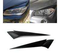 Sourcils de Phare pour BMW X1 E84 2009 2010 2011 2012 2013 2014, 2 PCS Kit de Carrosserie de Paupière de Sourcil de Phare de Voiture ABS