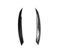 Sourcils de Phares,pour VW Jetta MK6 1.4 TSI Hybrid 170/2.0 TDI 150/1.4 TSI 125/1.2 TSI 105/2.0 TDI 110 2015+,Garniture Voiture phares Avant Sourcils paupières couvercles Accessoires