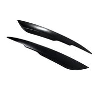 Sourcils décoratifs Autocollant de couverture sourcil phare adapté pour Audi A4 B7 2005 - 2008(Fiber glass)