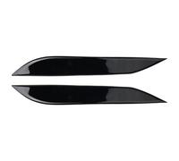 Sourcils décoratifs pour phares avant Lot de 2 autocollants pour sourcils et paupières phares avant, adaptés à 350Z Z33 2006-2009, ABS sourcils de phares