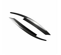 Sourcils phare noirs Pour Impreza Pour WRX 10th Pour GEN 2008-2011 Phare Av&ant Fiber Carbone Sourcil Paupière Couverture Bande Frontale