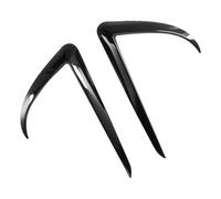 Sourcils Phare Paupières Autocollant couverture pare-choc à sourcils léger garniture lame Av&ant voiture décoration phare antibrouillard ABS pour Model 3 Y 2017 - 2023