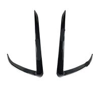 Sourcils Phare Paupières Autocollant couverture pare-chocs à sourcils léger garniture lame Av&ant voiture décoration phare antibrouillard ABS pour Model 3 Y 2017 - 2022