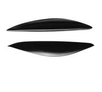 Sourcils Phare Paupières Autocollant de paupière de lampe légère en fibre de verre garniture de couverture de sourcil de phare de voiture pour Corsa pour Facelift