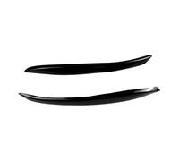 Sourcils Phare Paupières Autocollant garniture moulage sourcil phare voiture pour TT 2006 - 2014 bandes garniture paupières lampe couverture couvercle en résine brillante