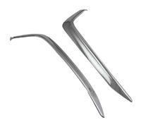 Sourcils Phare Paupières Av&ant arrière antibrouillard anneau lumineux sourcil paupière moulage couverture garniture pour Civic 2016 2017