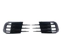 Sourcils Phare Paupières Couverture de calandre de phare antibrouillard pour pare-choc Av&ant de voiture garniture de couverture pour Golf 6 MK6 VI GTI R R20 2008 - 2013