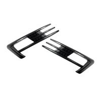 Sourcils Phare Paupières Garniture couverture calandre phare antibrouillard pare-chocs voiture ABS pour Golf MK7 2014 2015 2016 2017 accessoires automobiles