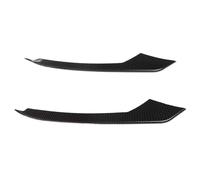 Sourcils Phare Paupières Garniture de couverture de sourcil de lampe antibrouillard Av&ant de Fiber de carbone de voiture pour 2015-2017