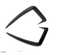 Sourcils Phare Paupières Pour A4 B9 2017-2019 voiture pare-chocs Av&ant calandre revêtement d'habillage antibrouillard bande autocollants