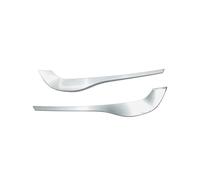 Sourcils Phare Paupières Voiture Argent Av&ant Antibrouillard Lampe Couverture Garniture Pare-chocs Moulage Garniture Sourcil Paupière pour CX-5