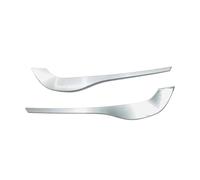 Sourcils Phare Paupières Voiture Argent Av&ant Antibrouillard Lampe Couverture Garniture Pare-chocs Moulage Garniture Sourcil Paupière pour CX-5