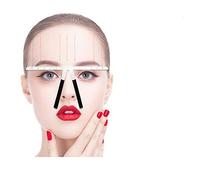 Sourcils Règle de précision, réutilisable sourcils équilibre Règle 3 points Position verwend ungierung équilibre de formes pochoir à sourcils outils de maquillage sourcils Règle