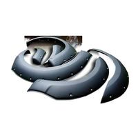 Sourcils Roue Voitur Pour Ford Pour Ranger 2015-2018 MK2 9 Pouces Pour XLS Pour XTL XL T6 T7 T8 Double Cabine 3 6 9" Garde-boue Tout-terrain Élargisseurs D'ailes Passage Garde-Boue Sourcil Roue
