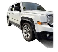 Sourcils Roue Voitur Pour Jeep Pour Patriot 2009-2015 Accessoires Auto Voiture Élargisseurs D'ailes Arche Roue Sourcils Protecteur Garde-Boue Autocollant Garde-Boue Sourcil Roue