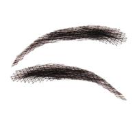 Sourcils Simulés, Véritables Cheveux Humains | Faux Sourcils Tressés Invisibles 3D 0,01 Kg - Cet Accessoire De Maquillage Fait Main Respirant Restaure Une Apparence Réaliste Pour Hommes Et Femmes