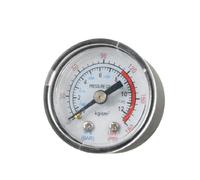 sourcing map 0-180 PSI 1/8" mâle NTP Manomètre pression air compresseur Noir Blanc