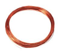 sourcing map 0.25mm diamètre fil émaillé Fil cuivre émaillé Longueur 49'' bobinage