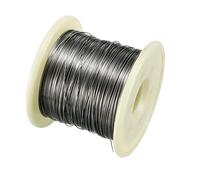 sourcing map 0.4mm 26AWG Superfine fil résistance chauffage FeCrAl pour élément chauffant 40 mètre long fil chauffant