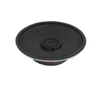 sourcing map 0.5 W 8 Ohm Ton Argent Rond Aluminium Aimant Externe 57mm diamètre, Président