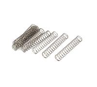sourcing map 0.6mmx10mmx50mm acier inox 304 Compression Ressort 10pc