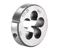 sourcing map 1/2"-28 UNEF Filière Filetage Droite Main Rond Machine Alliage Acier