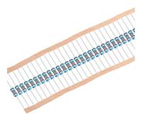 sourcing map 1/2W 120 Ohm Résistance film métallique 0.5W 1% Tolérance 5 couleur Bande 100Pcs