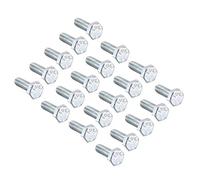 sourcing map 1/4-20 * 3/4 Vis à tête hexa boulon fix acie carbone classe 5 UNC 20pc