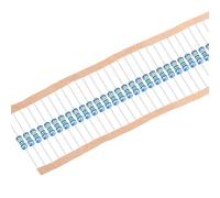 sourcing map 1/4 Watt 75 Ohm Résistance film métallique 0.25W 300Pcs