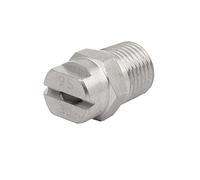 sourcing map 1/4BSP orifice 3,6mm dia 95 pulvérisation acier inoxidable Degré Buse pulvérisation à jet plat